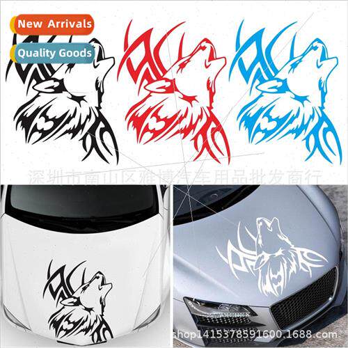D-967 Wolf Tribe Totem car stickers engine hood stickers bod
