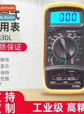 XL830L Handheld Mini Multimeter with Backlight and Beeping D