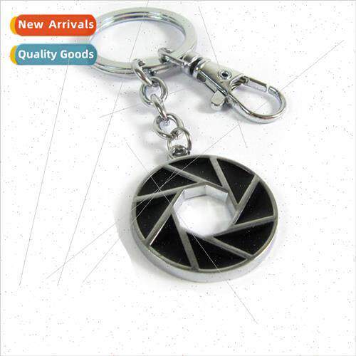 Portal circle vortex alloy pendant keychain lanyard necklace