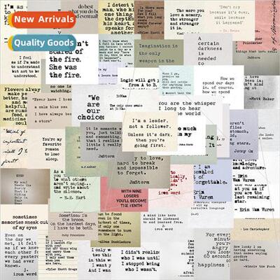 60 new retro celebrity quotes graffiti stickers can be decor