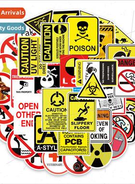 50 English logo graffiti stickers trolley case refrigerator