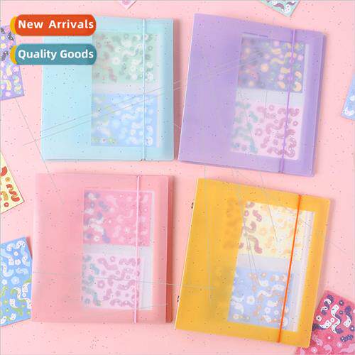 Korean goo click card holder organizer book transparent inse