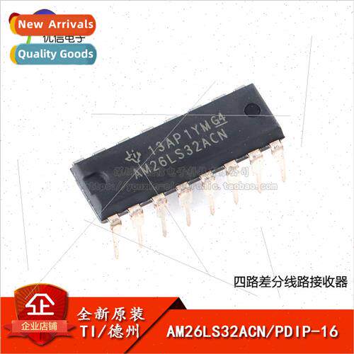 New al AM26LS32ACN PDIP-16 Quad Differential ne Receiver Chi