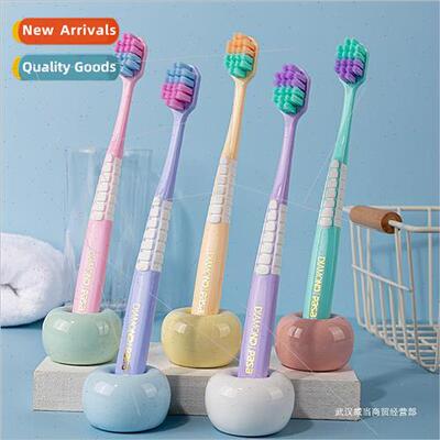 Toothbrushes soft bristles adult home use family set of ultr