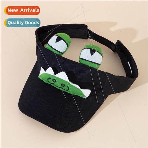 Snoopy hollow top sun hat high ponytail sports girls summer