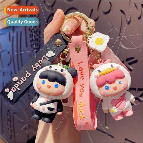 Cute pet 适用est paradise keychain female cute fashion exqui