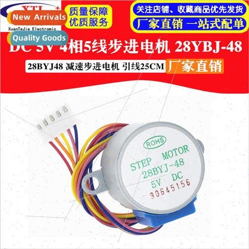 DC 5V 4-Phase 5-Wire Stepper Motor 28YBJ-48 28BYJ48 Gear Red