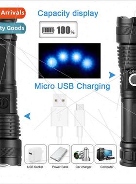 Aluminum alloy XHPp50 strong light flashlight telescopic zoo