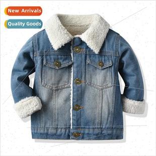 childrens imitation warm winter den lined new wool 2020 lamb