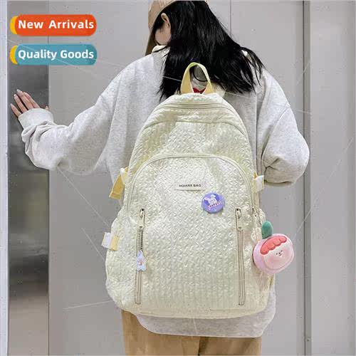 New fashion ins sweet shoulder bag fresh student schoolbag j