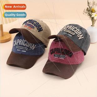 cap take duck hundred Korean the washed Hat tongue men