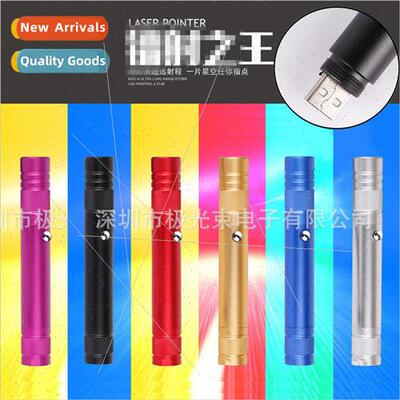 710USB green single point rechargeable laser torch laser lig