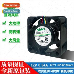 DC12V dec Cooling Case 0.54A 4020 57T86 U40G12BS8A5 New