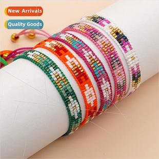 bracelet Japanese rice New hand ethnic beads woven bohemian