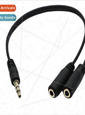Headphone 1 in 2 3.5mm 1 in 2 Audio Cable 3.5mm Male to 2 3.