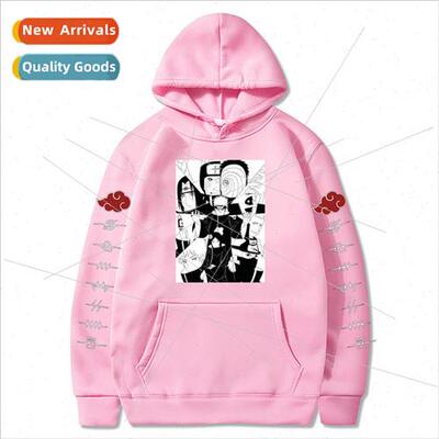2020 new Naruto mens and womens fashion casual hooded sweats