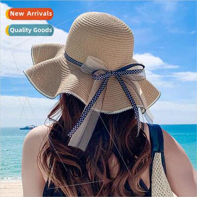 Shade hat children summer large brim sunscreen beach sun hat