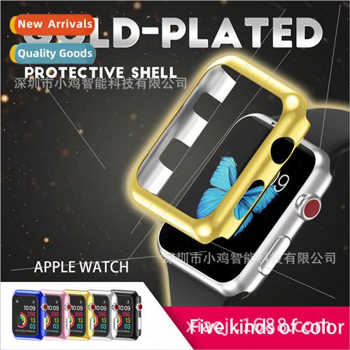 适用 Apple Watch 3rd Generation pc plating case AP S3 PC pla
