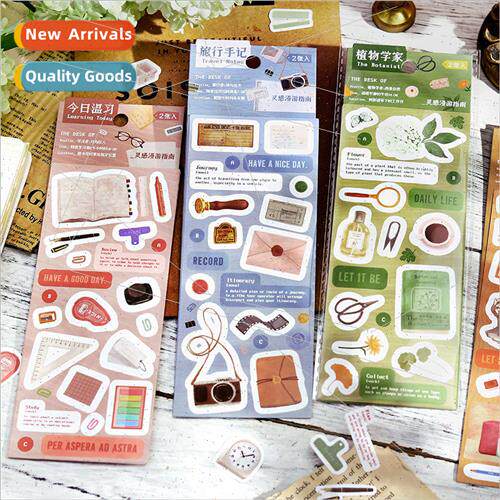 Stickers Inspiration Wanderers Guide Series terary ins Cell