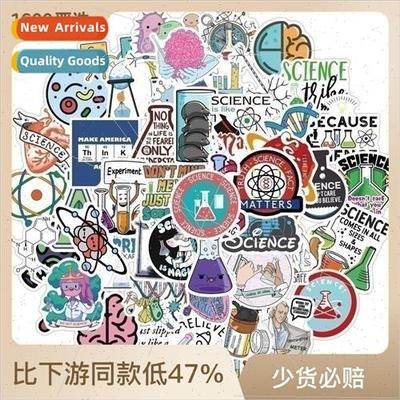 50 new lab physical chemistry doodle stickers luggage guitar