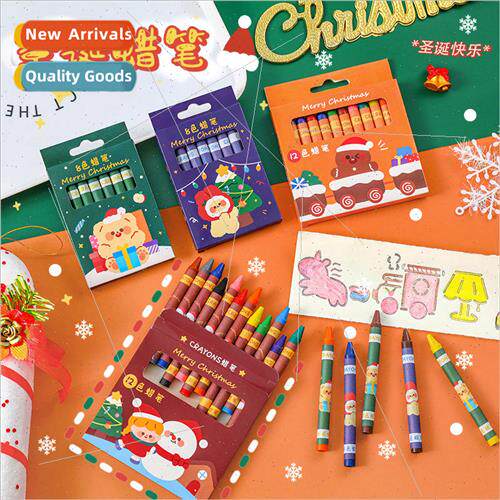 Christmas crayons 8 colors 12 colors crayon set Children doo
