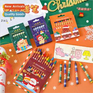 Christmas crayons 8 colors 12 colors crayon set Children doo