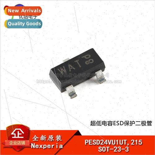 al Genuine PESD24VU1UT 215 SOT-23-3 Ultra-low capacitance ES