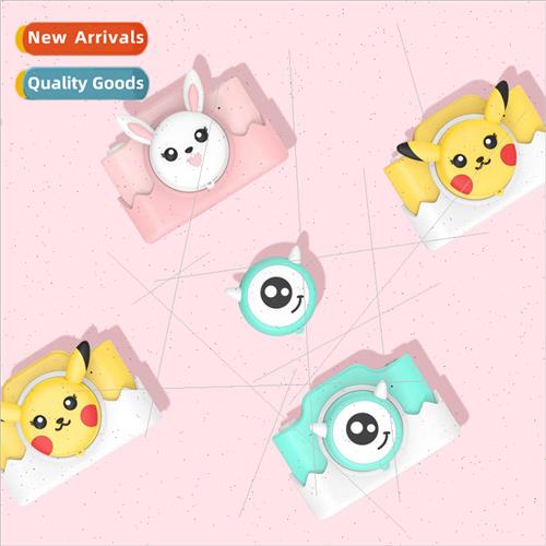 New dual-lens 2400W childrens camera digital toys can be pho