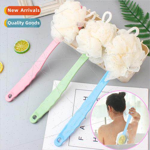Long Handle Soft Bristle Double ded 2-in-1 Bath Brush Back S