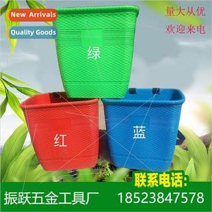 bamboo back wickerwork plastic basket pattern Jianghu