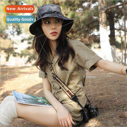 Camping small-brimmed fishermans hat summer female mountain