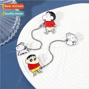 crayon little new Japanese badge character metal lit cartoon