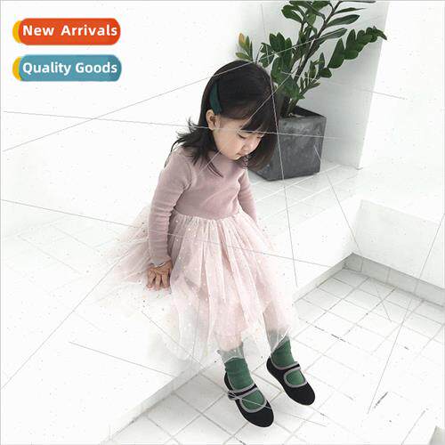 The self dress girls new child princess dress Korean  of the