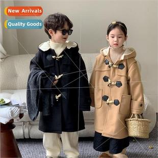 girls 2023 the Korean and boys winter coat Childrens