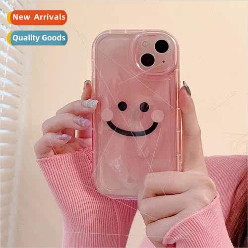 Fluorescent Smiley Apple 14PRO Meteorite Apple 14PROMAX Case
