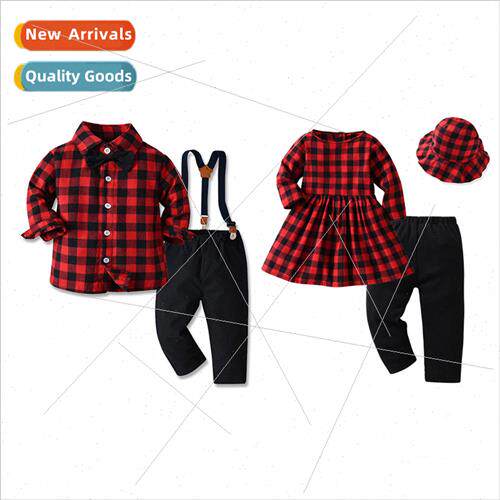 Autumn Korean  of the long-sleeved boys shirt garden dress C