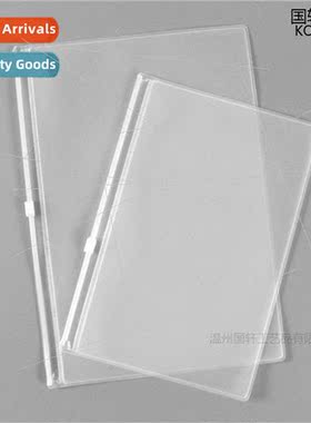EVA File B6/A5 Zipper File mple Translucent Pouch EVA Zipper