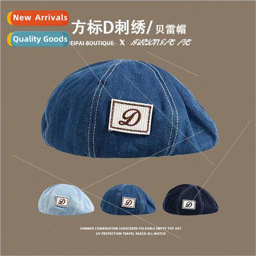 Japanese sweet and cute cowboy beret spring and summer stude