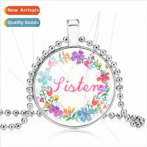 Korean  of the simple ster monogram alloy necklace boutique