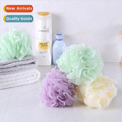 Vegetarian color large soft adult bath ball bath flower bath