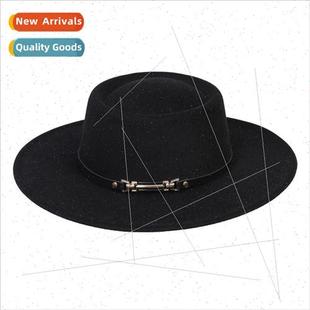 and wome jazz men warm winter autumn hat bowler top Flat