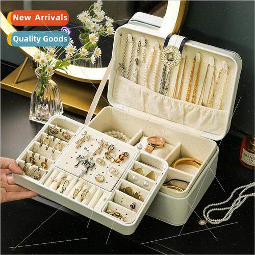 Jewelry storage box necklace ring necklace jewelry large cap