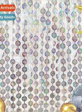 Disco Ball Laser lver Rain Curtain Party Wedding Background