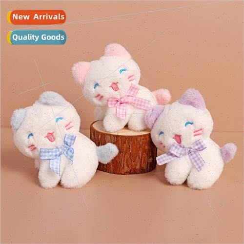 Cartoon cute cat plush doll pendant creative girl heart keyc