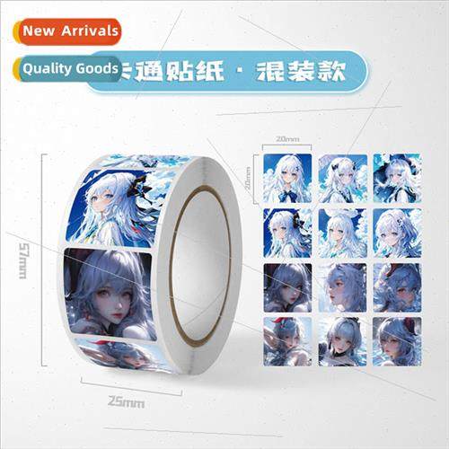 Cartoon animation stickers Maiden Day twelve constellations