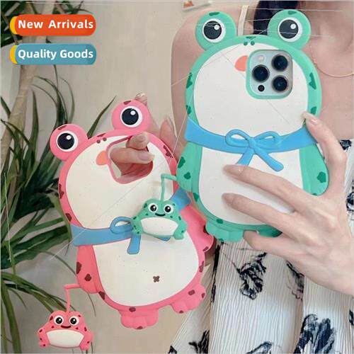 Cartoon Frog Pup 13ProMax Couple Model iPhone12/11 适用 Appl