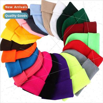 Hundreds of fashionable pullover hat fall and winter warm wo