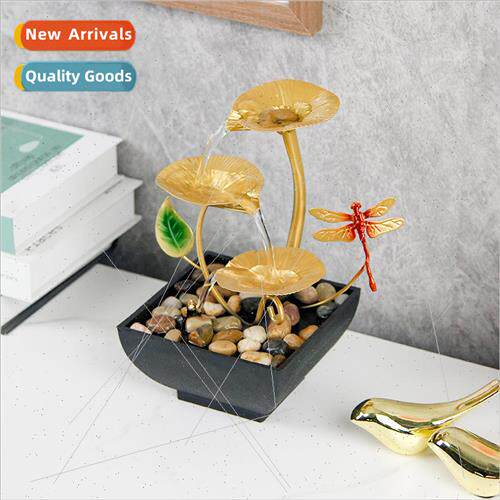 home decor 适用tune flowing water ornaments desktop fountain