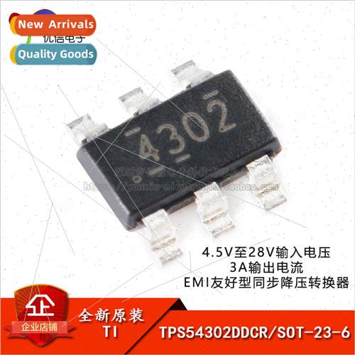 New al TPS54302DDCR SOT-23-6 Synchronous Buck Converter Chip