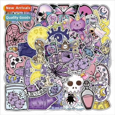 50 witch graffiti stickers toys bookshelf luggage decorative